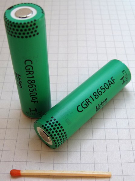 Real 18650 Li-Ion Cells
